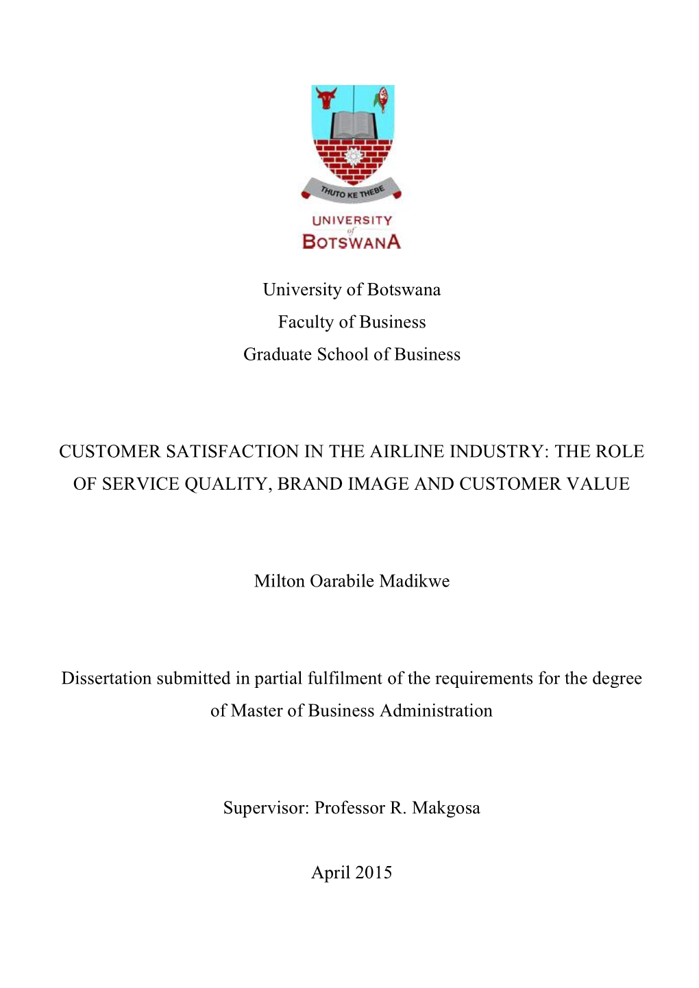 Madikwe Unpublished (MBA) 2015.Pdf