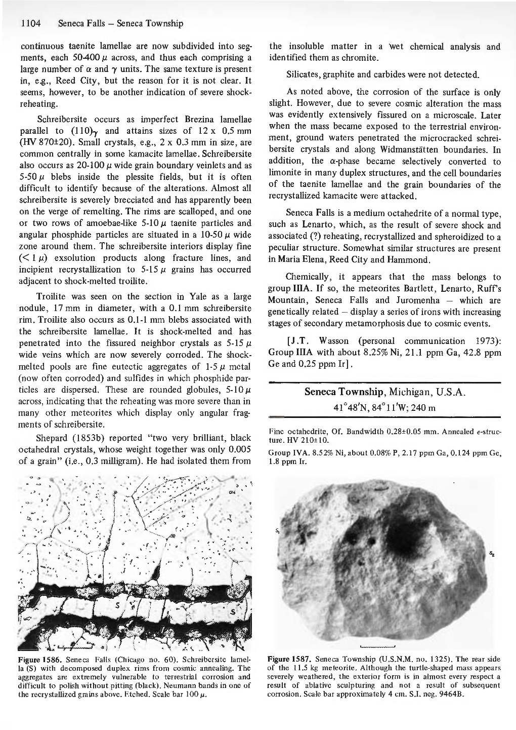 Handbook of Iron Meteorites, Volume 3