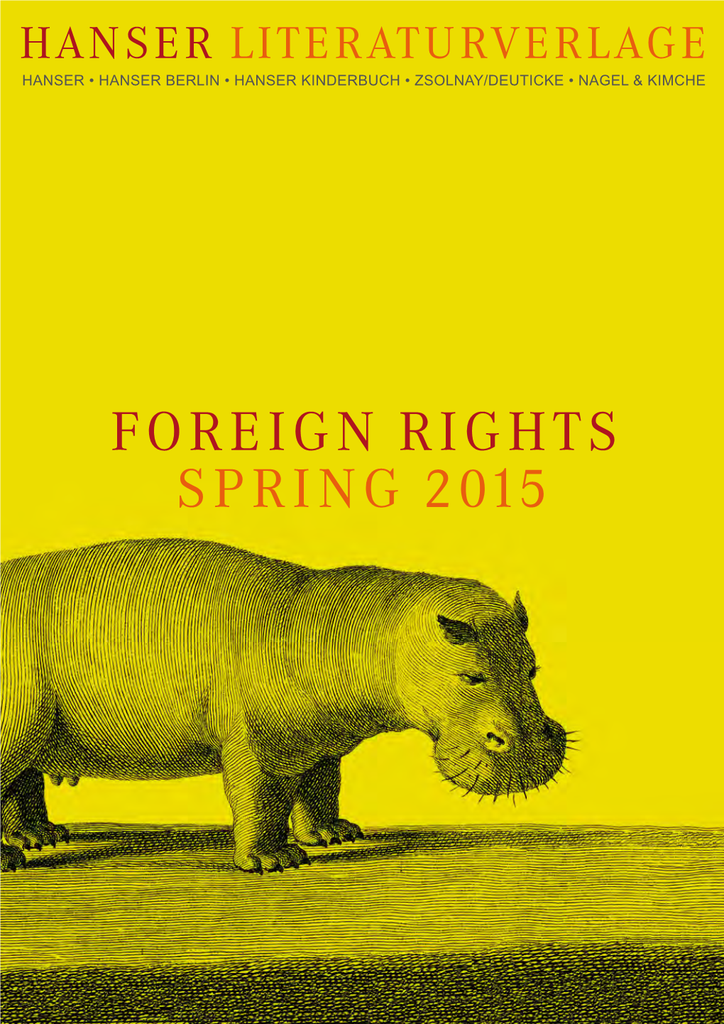 Spring 2015 Foreign Rights