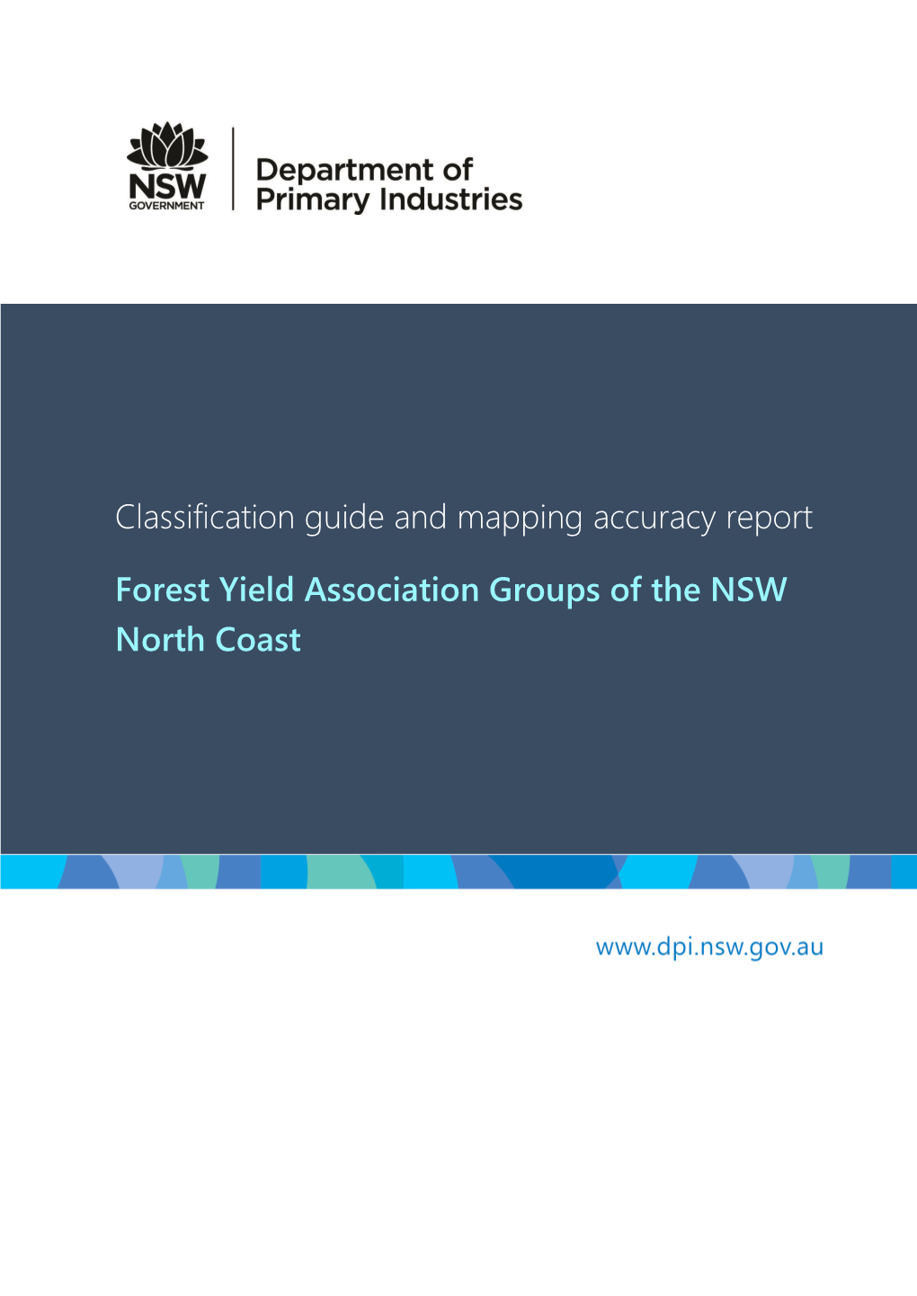 Forest Yield Association Groups of the NSW North Coast