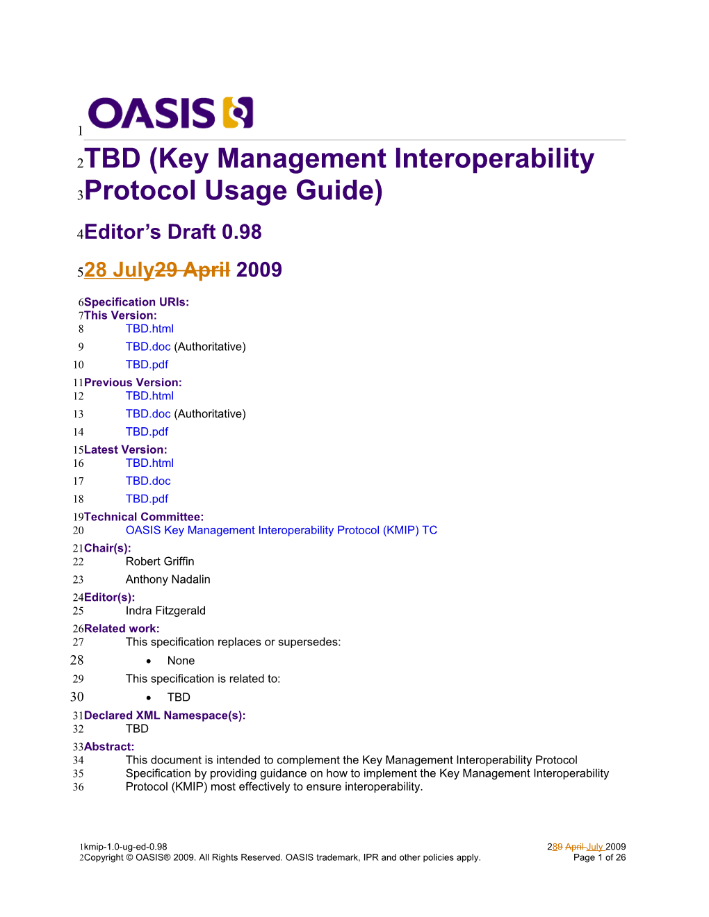 Key Management Interoperability Protocol