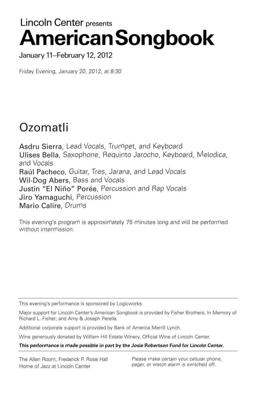 Ozomatli7.Qxd:GP 1/13/12 9:07 AM Page 1