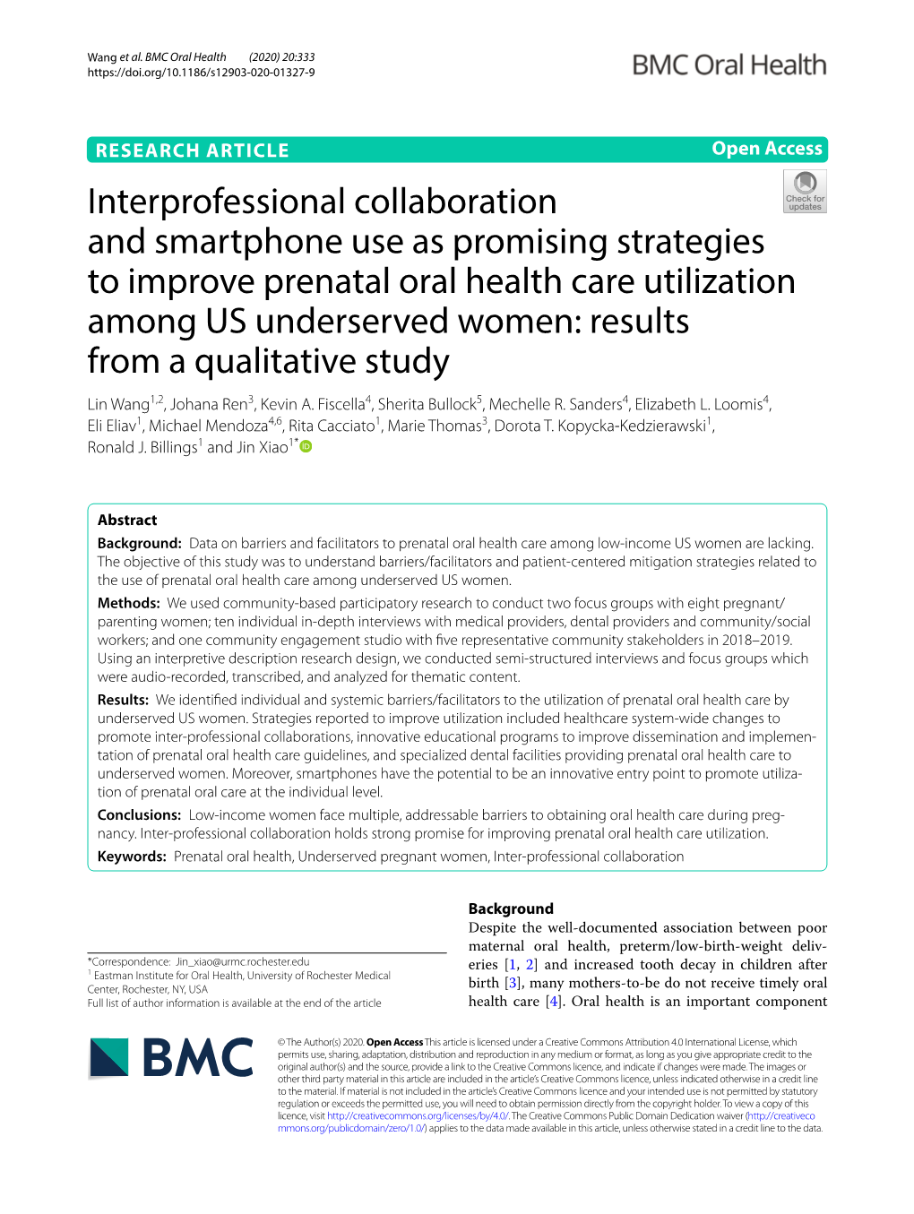 Download an App with a Professional Dental Knowl- Posed Was “Constant Reminders.” Participating Women Edge Plugin at Every Diferent Stage