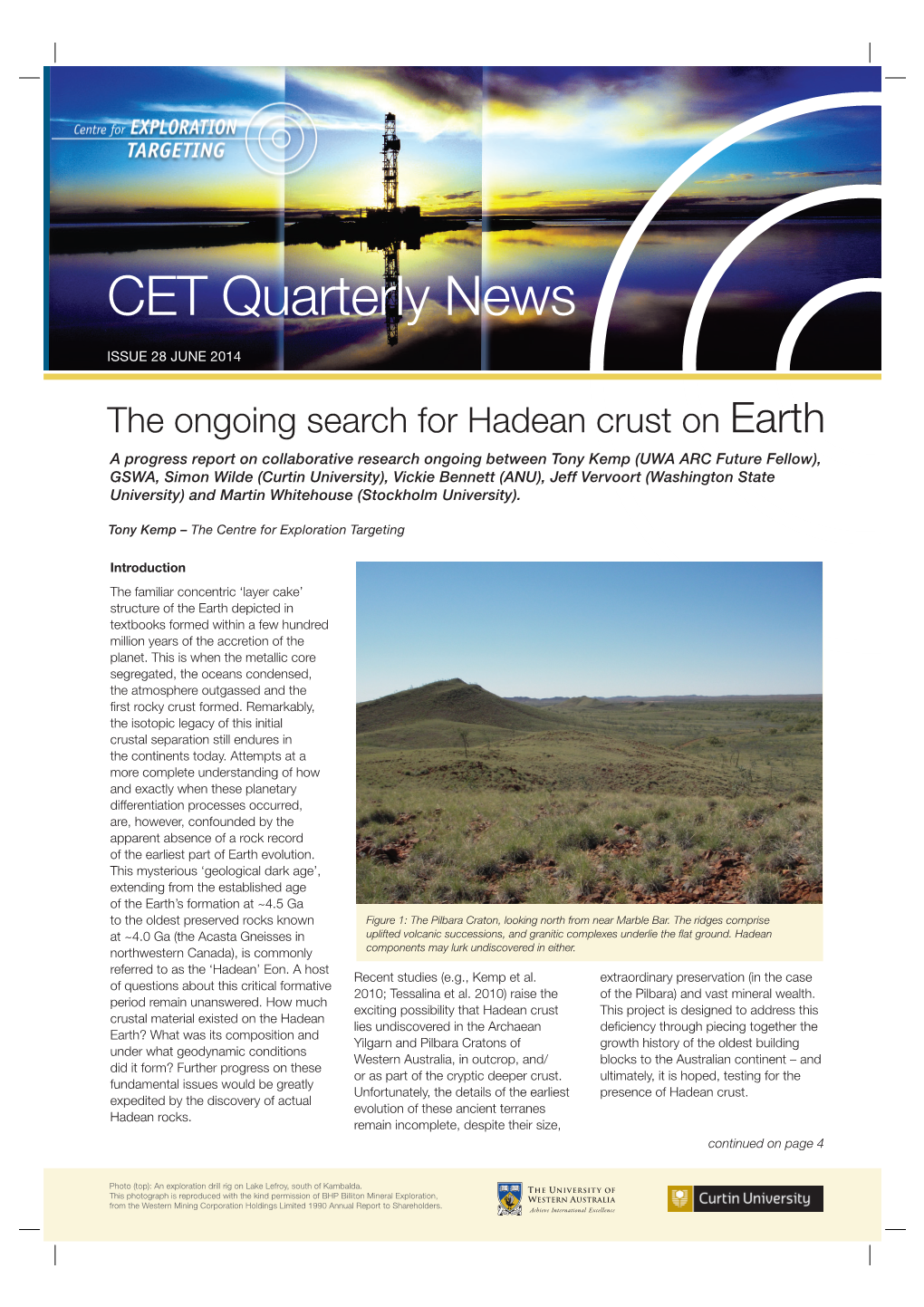 CET Quarterly News