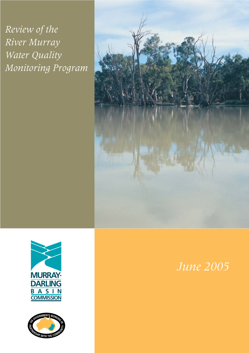 Review of the River Murray Water Quality Monitoring Program June