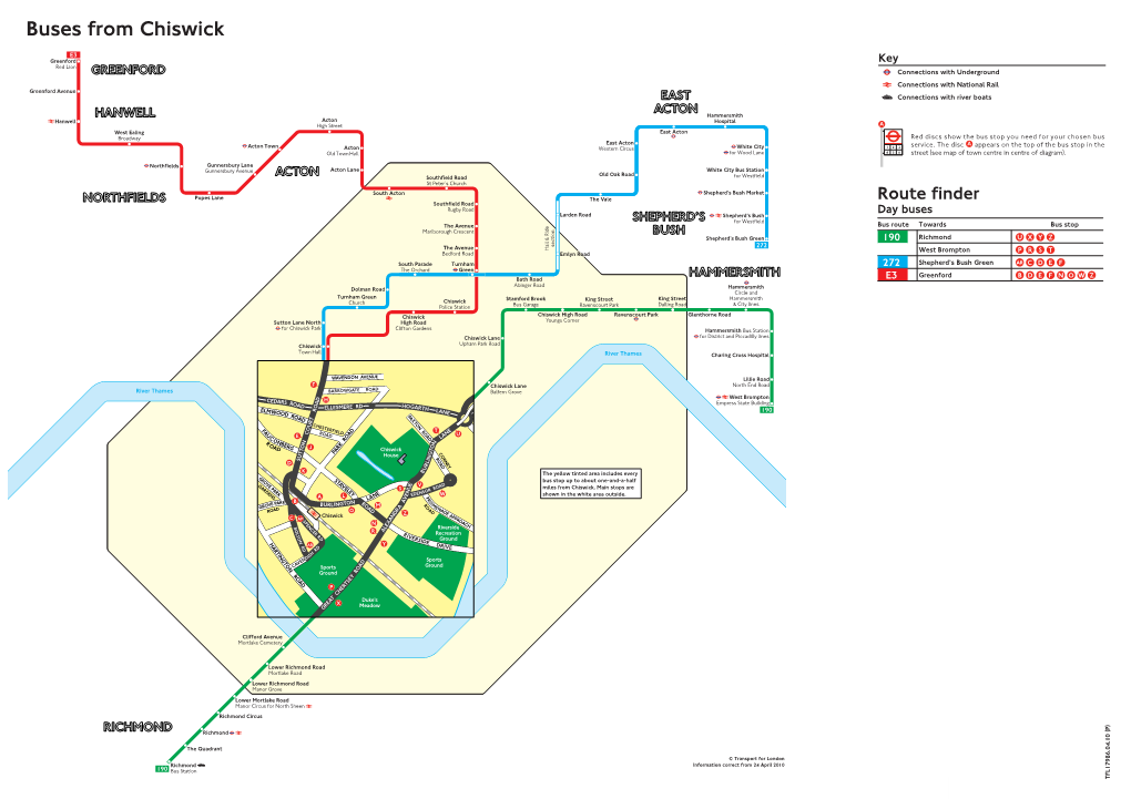 Buses from Chiswick