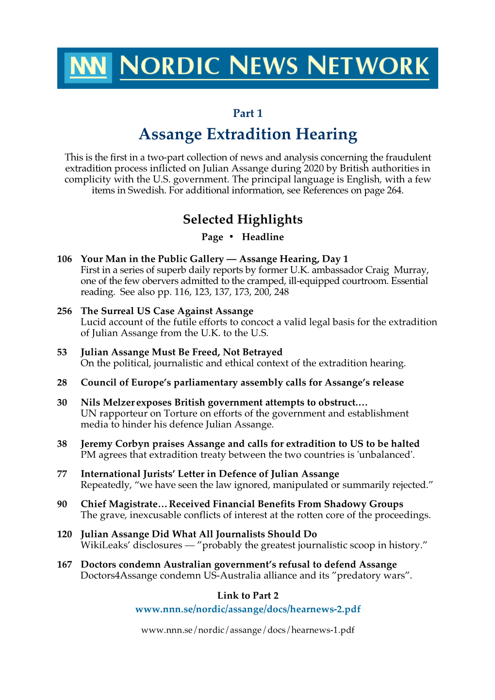 Assange Extradition Hearing