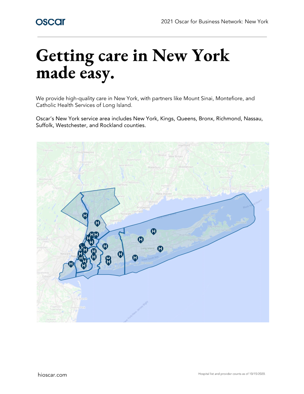 Getting Care in New York Made Easy