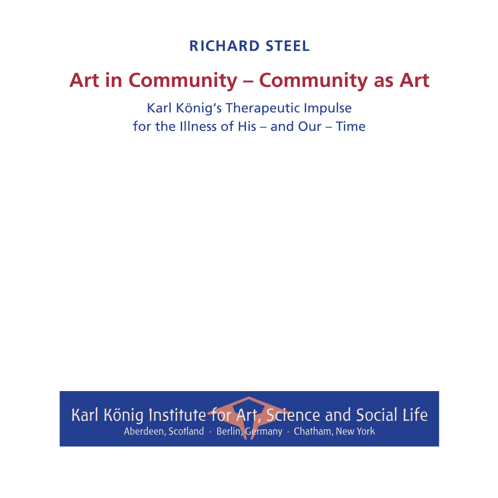 Art in Community.Indd