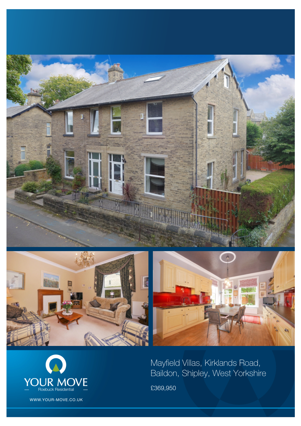 Mayfield Villas, Kirklands Road, Baildon, Shipley, West Yorkshire