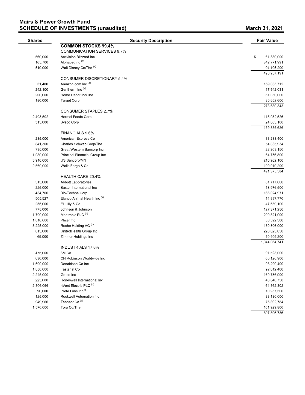 Q1 & Q3 Holdings