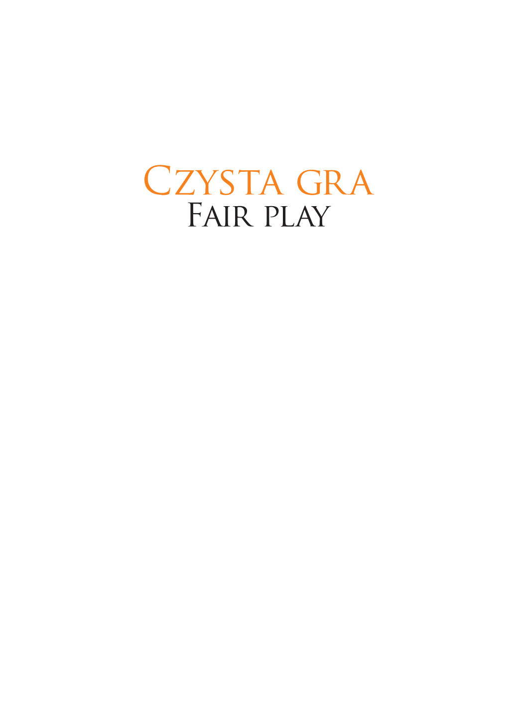 Książka Fair Play4-Popr.Indd