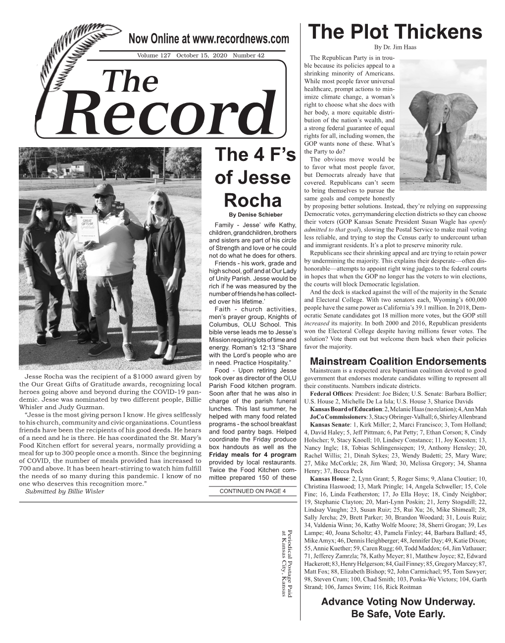 The Record – October 15, 2020