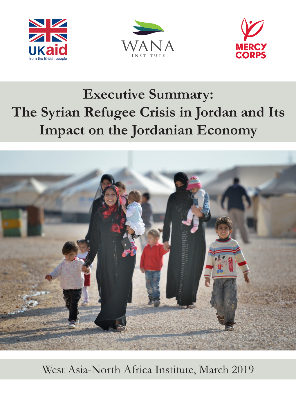 The Syrian Refugee Crisis in Jordan and Its Impact on the Jordanian Economy