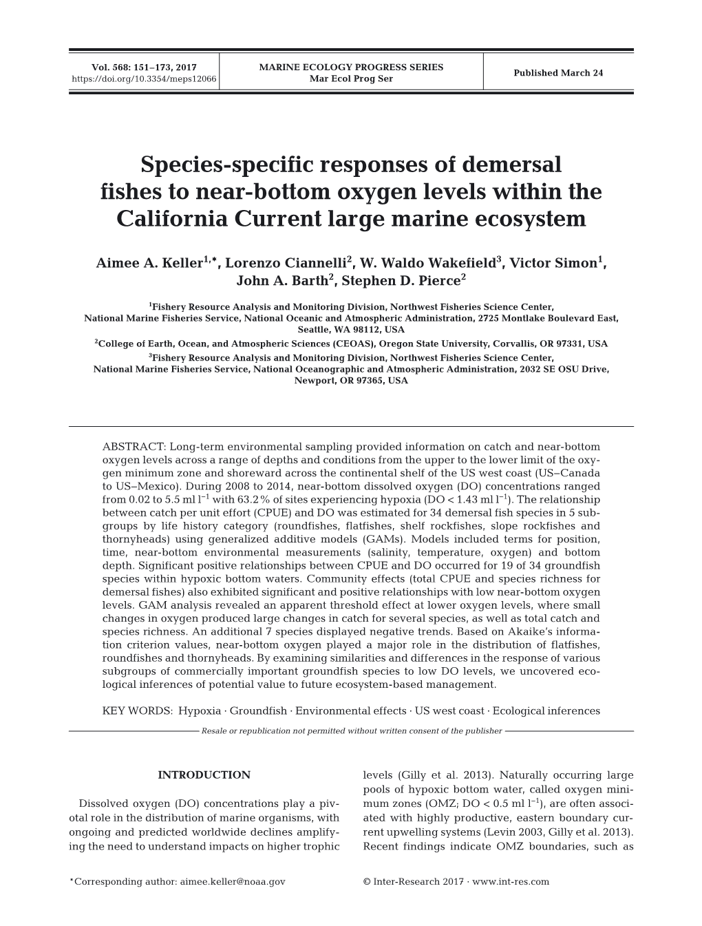 Marine Ecology Progress Series 568:151