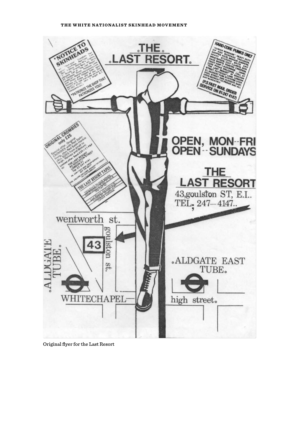 Original Flyer for the Last Resort CHAPTER ONE 1977–1979