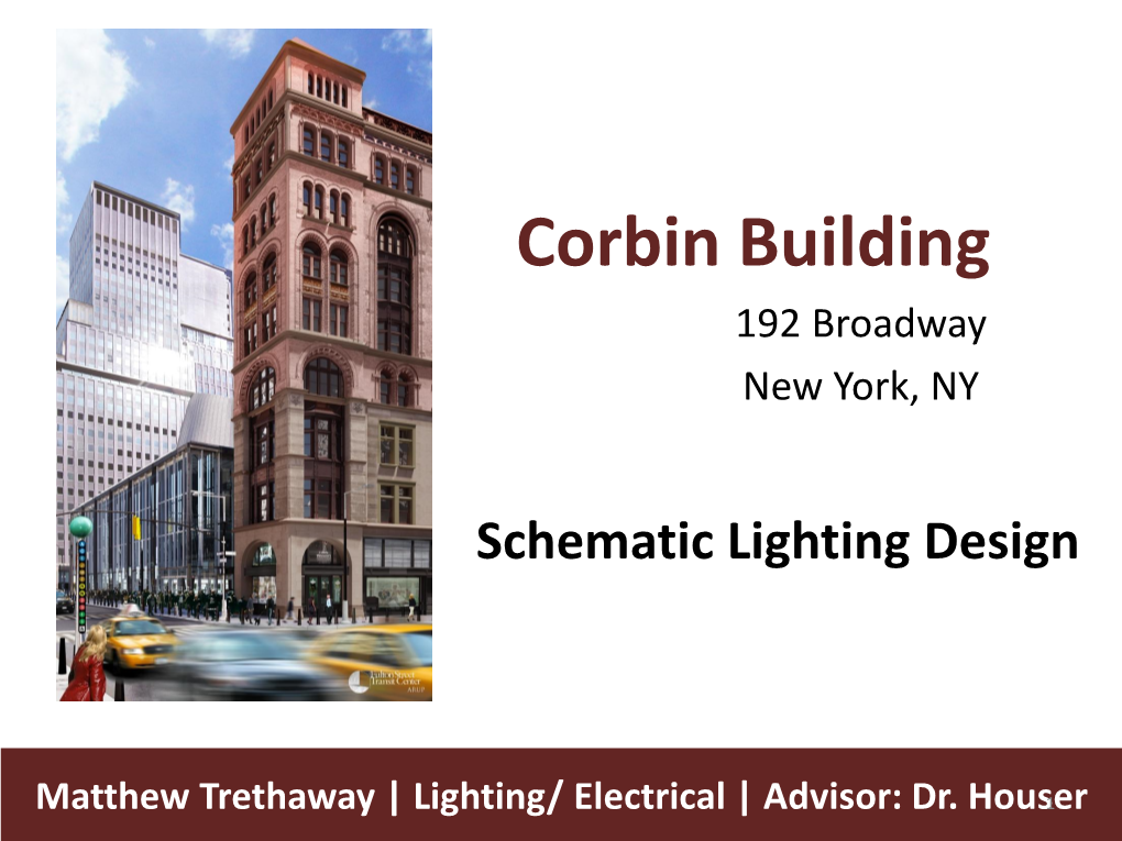 Corbin Building 192 Broadway New York, NY