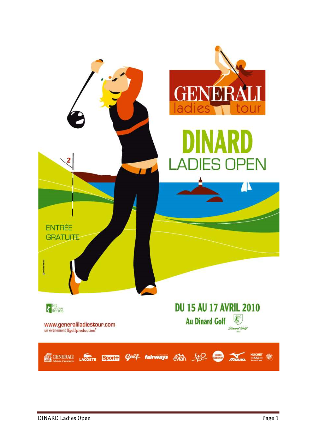 DINARD Ladies Open Page 1