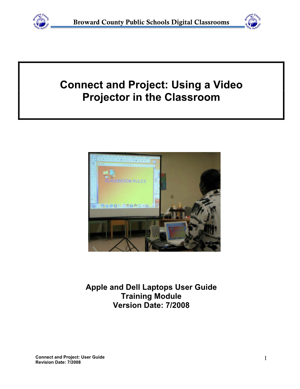 Connect and Project: Using a Video Projector in the Classroom