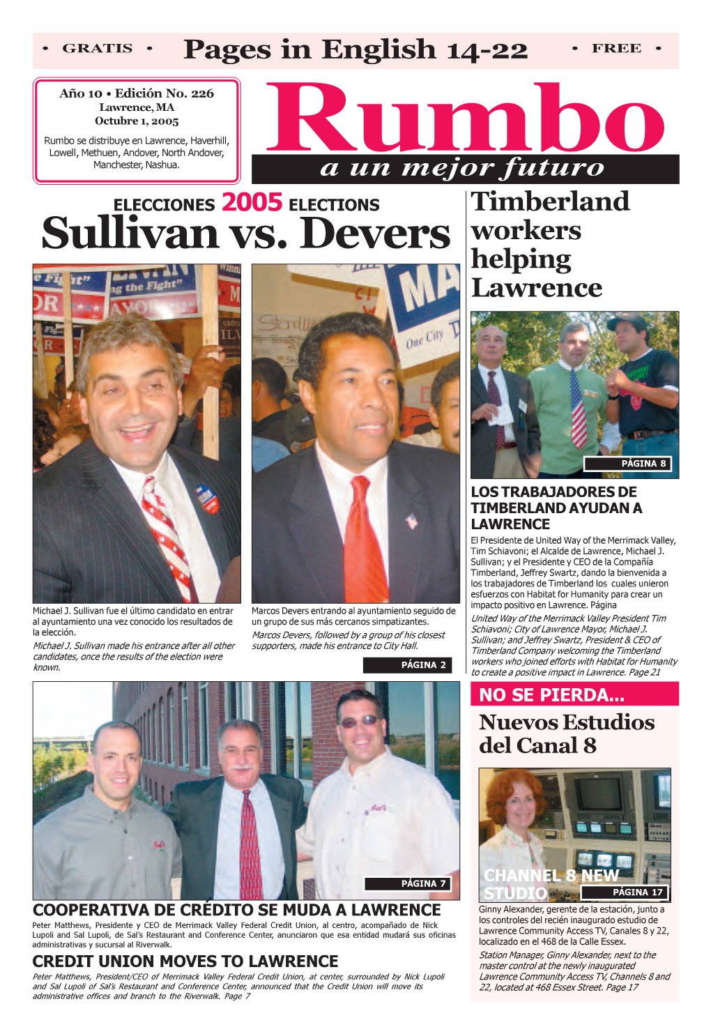 Sullivan Vs. Devers Workers Helping Lawrence
