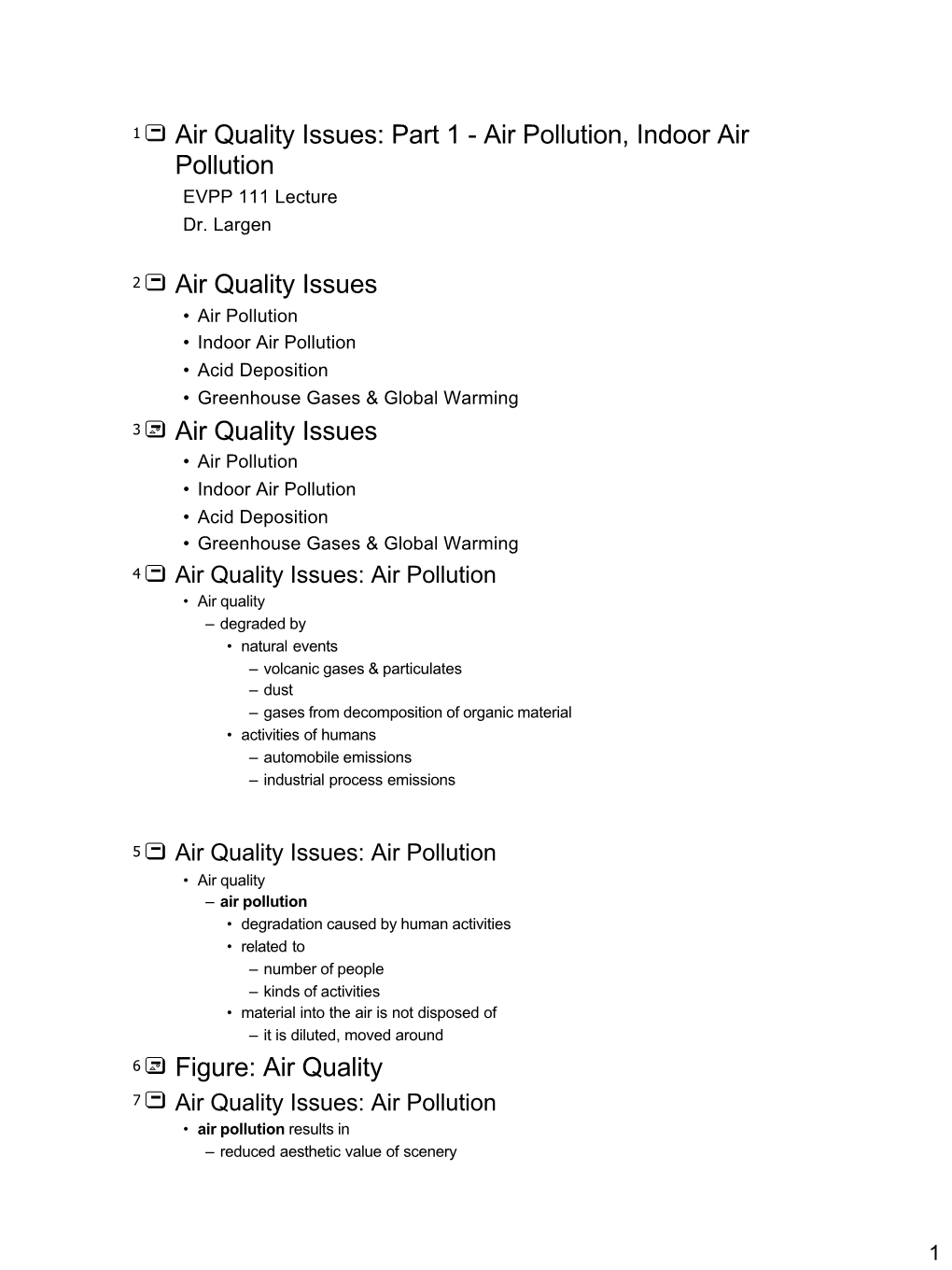 EVPP 111 Lecture Dr