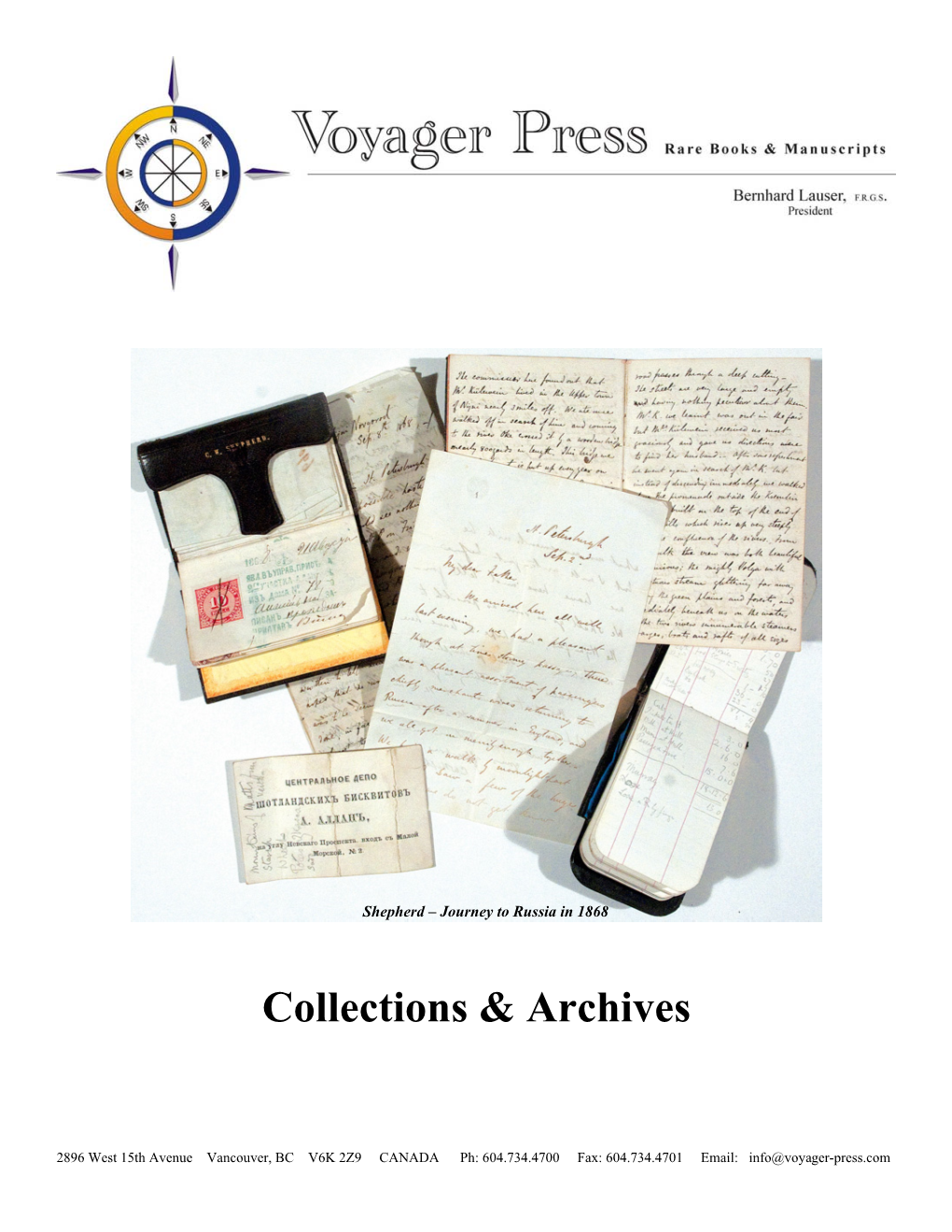 Collections & Archives