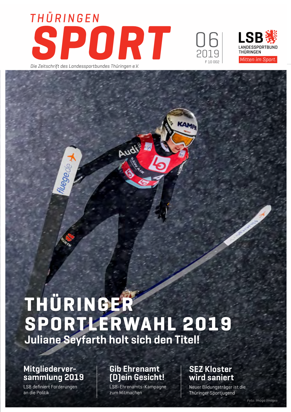 THÜRINGER SPORTLERWAHL 2019 Juliane Seyfarth Holt Sich Den Titel!