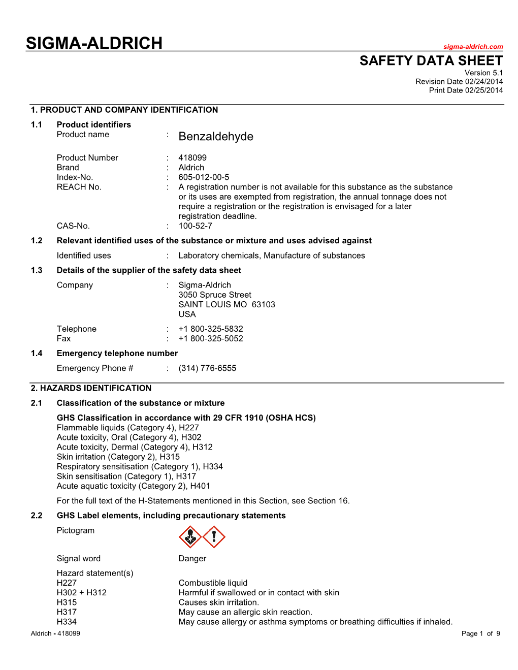 Benzaldehyde