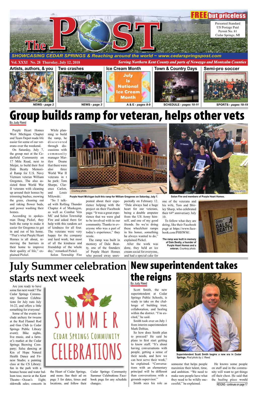 Group Builds Ramp for Veteran, Helps Other Vets by Judy Reed