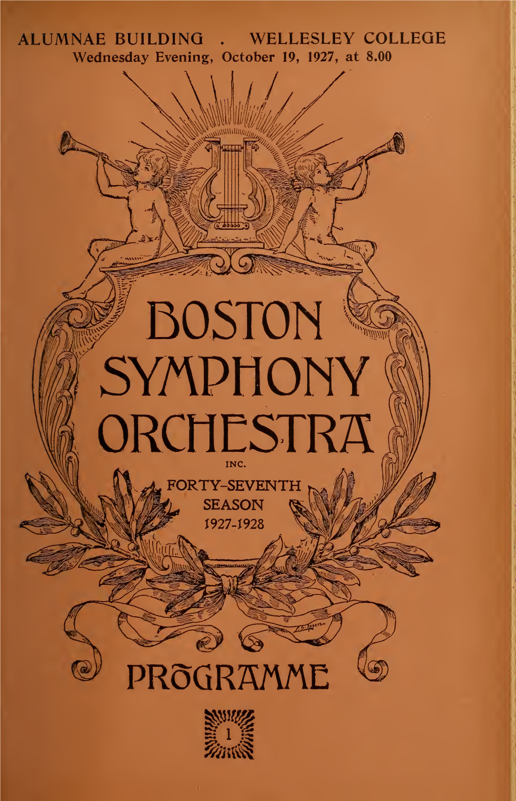 Boston Symphony Orchestra Concert Programs, Season 47,1927-1928, Trip