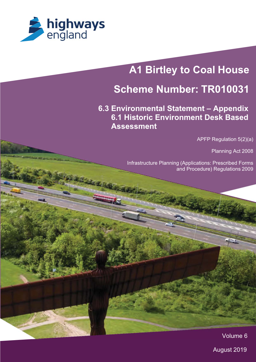A1 Birtley to Coal House Scheme Number: TR010031