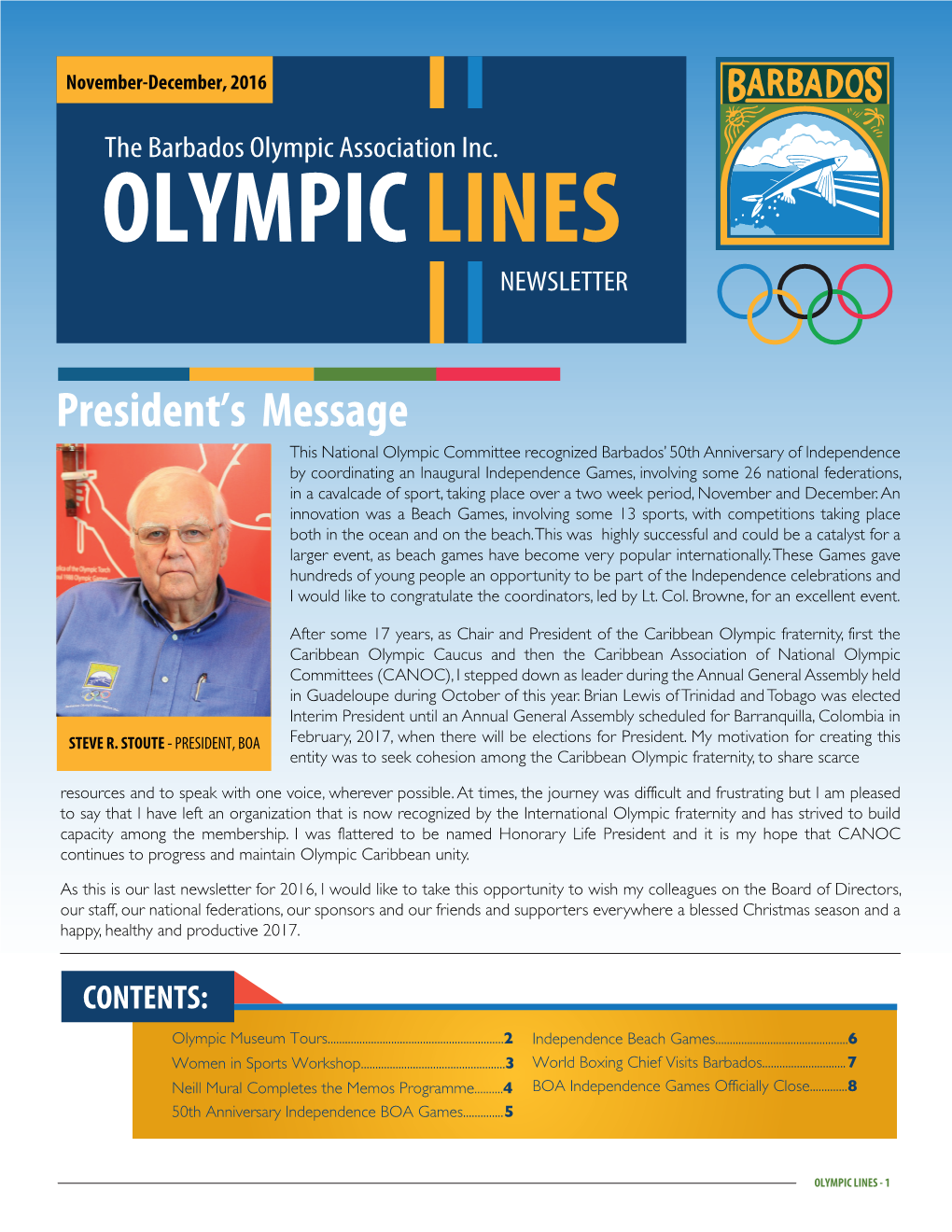 Olympic Lines Print Ready