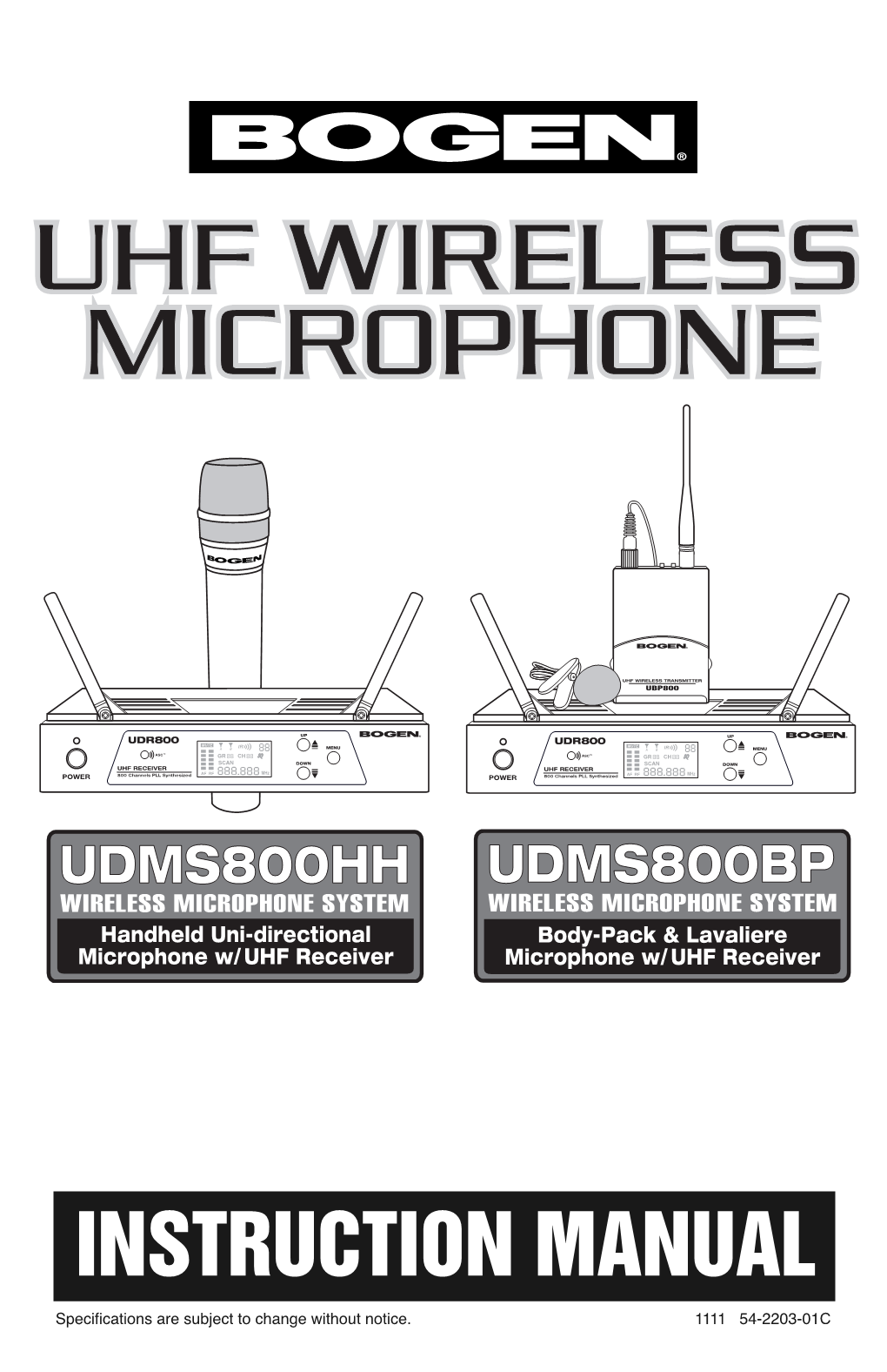 Wireless Microphone Manual