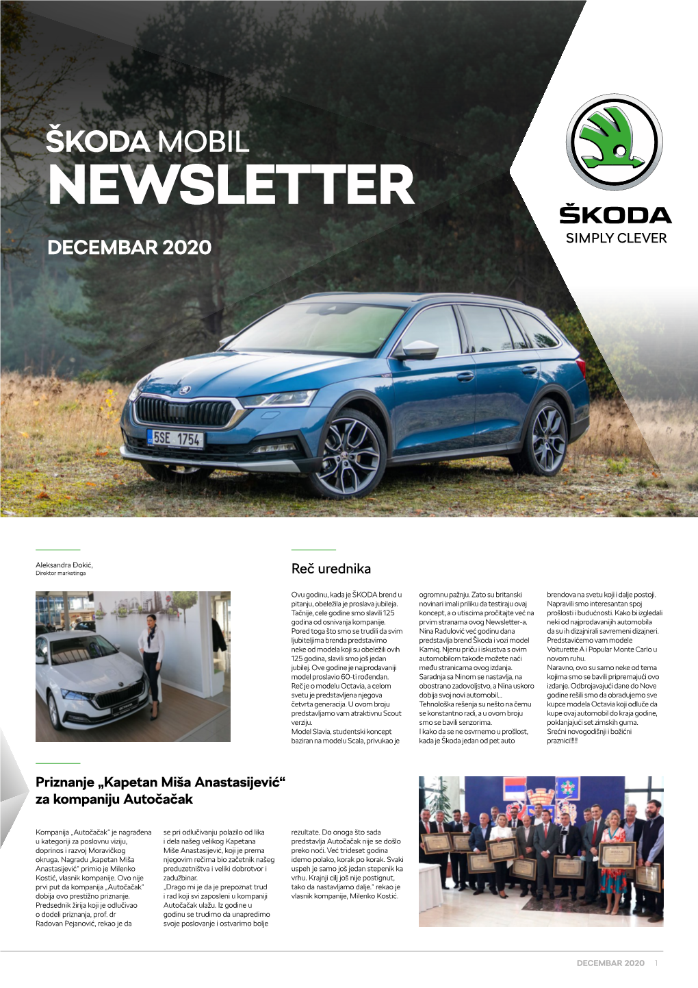 Škoda Mobil Newsletter
