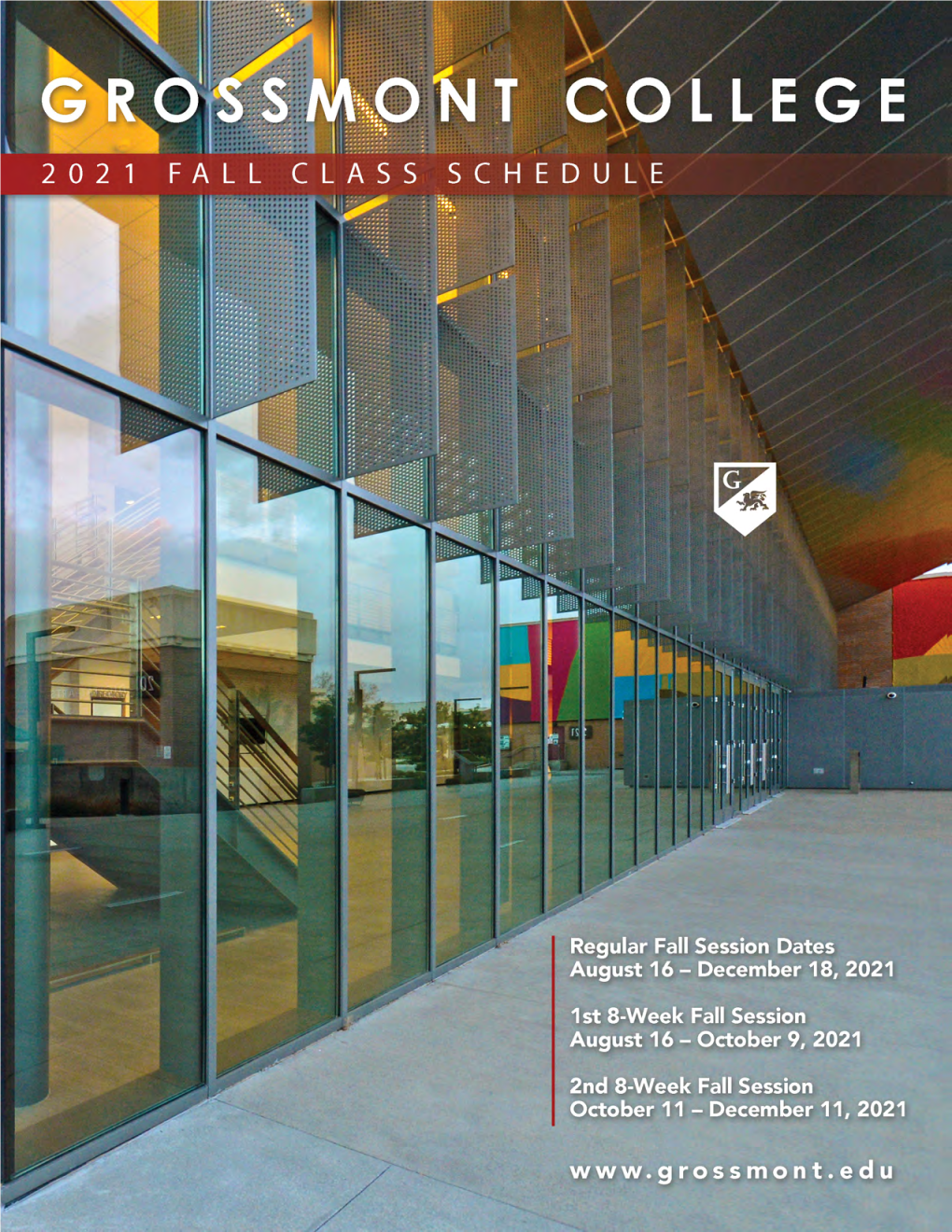 Full Fall 2021 Class Schedule