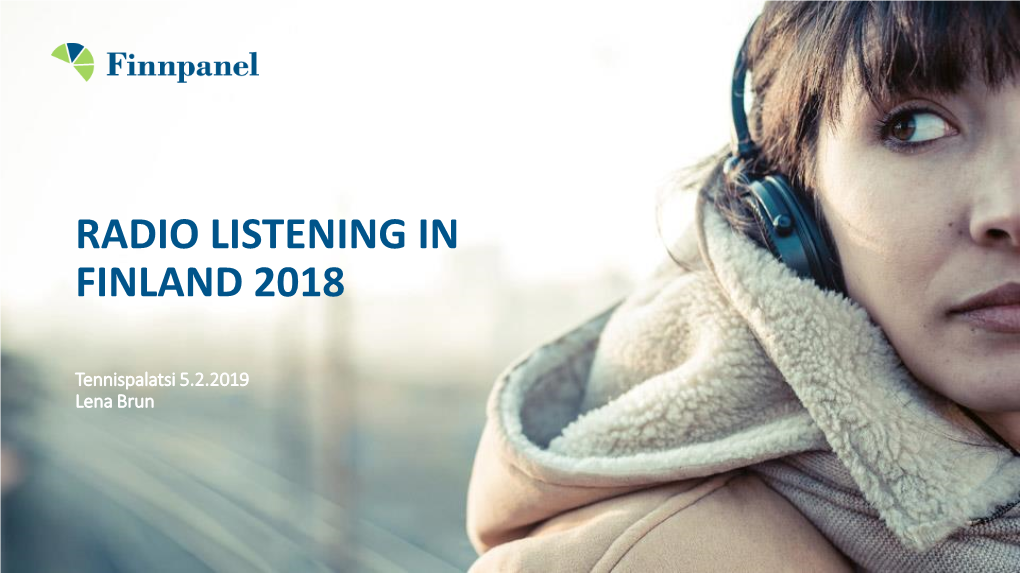 Radio Listening in Finland 2018