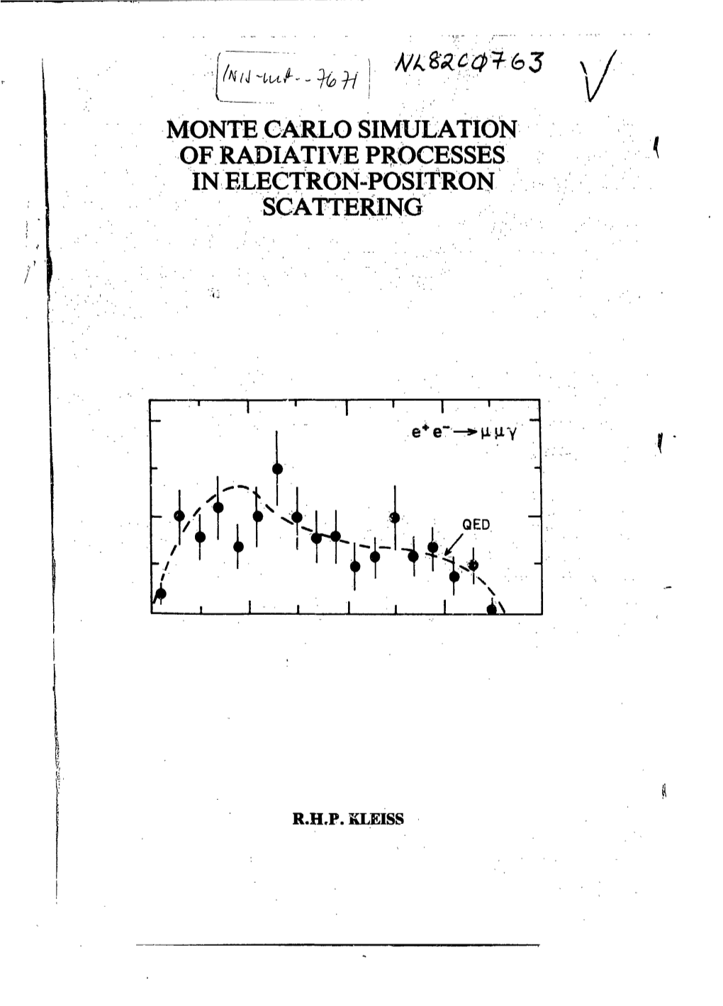 Monte Carlo Simulation of Radiative Processes in Electron-Positron Scattering