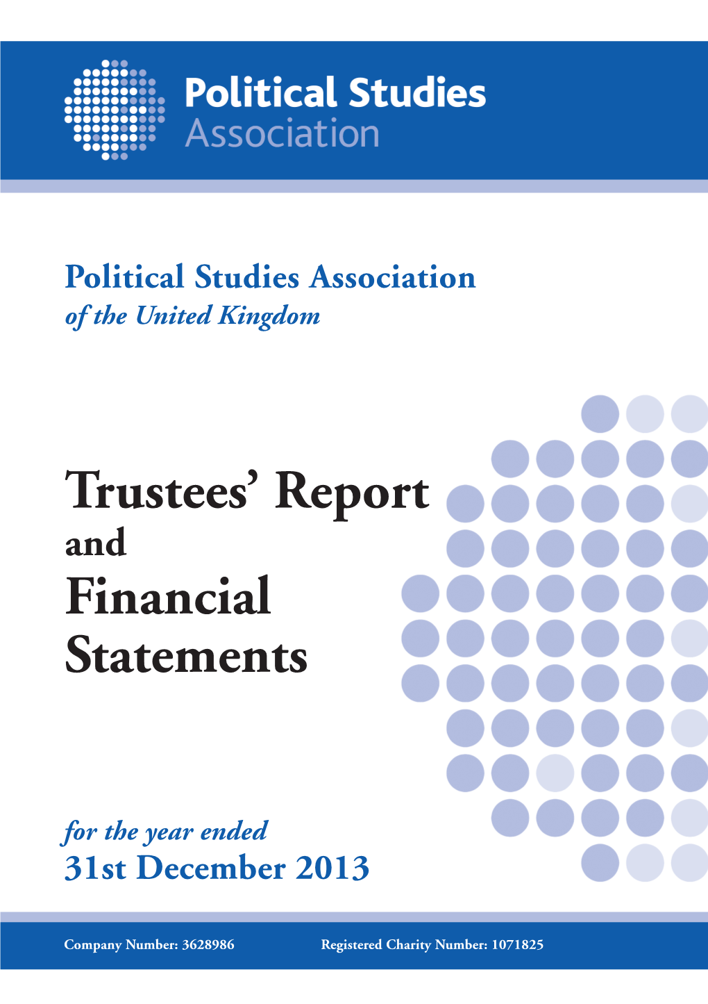 57582 PSA Trustees Report Cover 2013