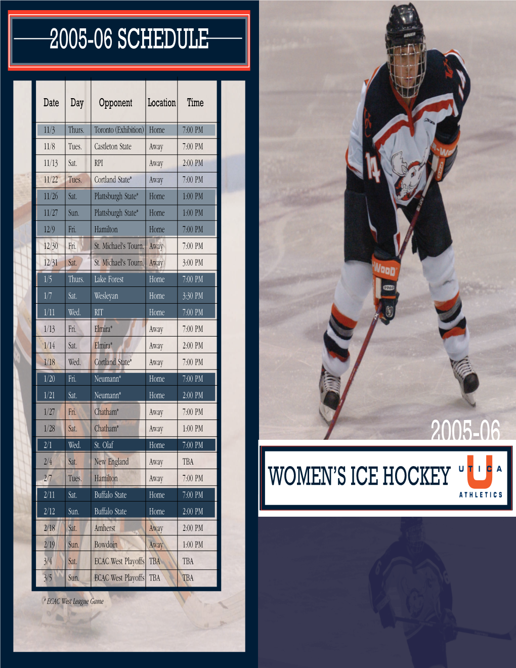 Women's Ice Hockey Guide 05-06