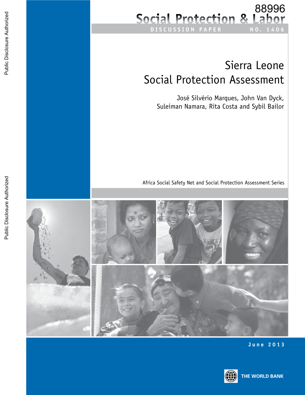 Sierra Leone Social Protection Assessment Program Questionnaire