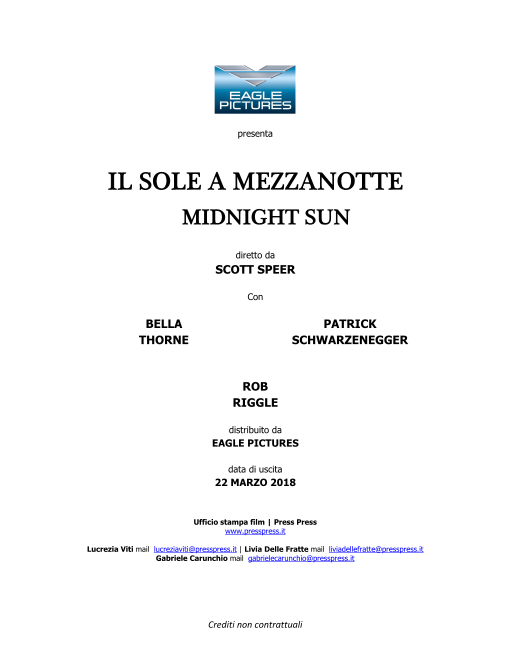 Il Sole a Mezzanotte Midnight Sun