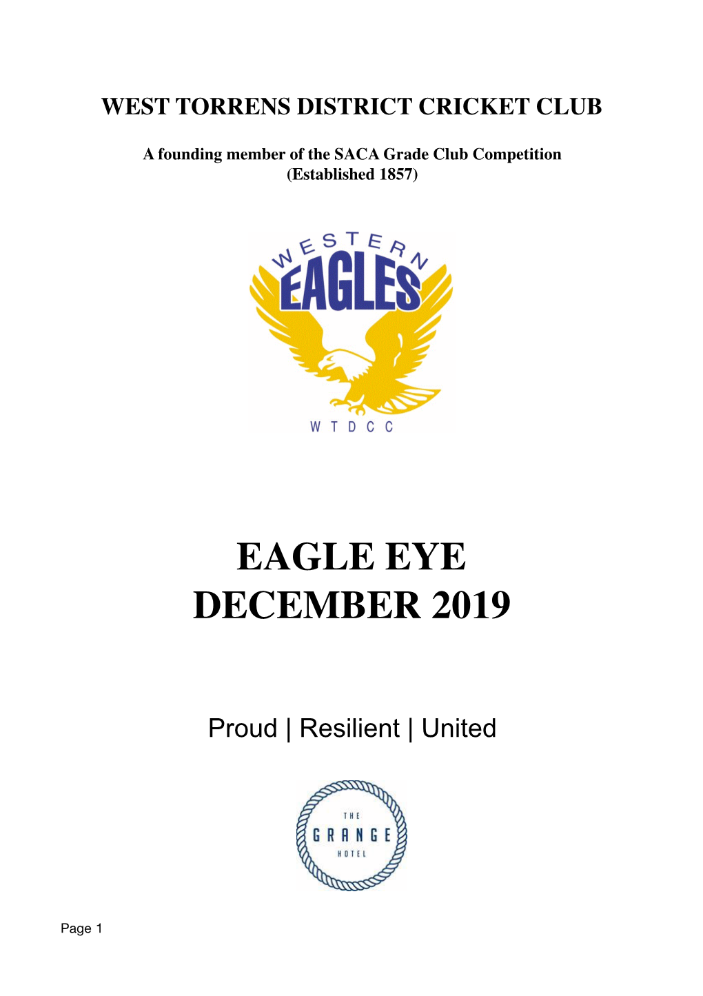 Eagle Eye December 2019