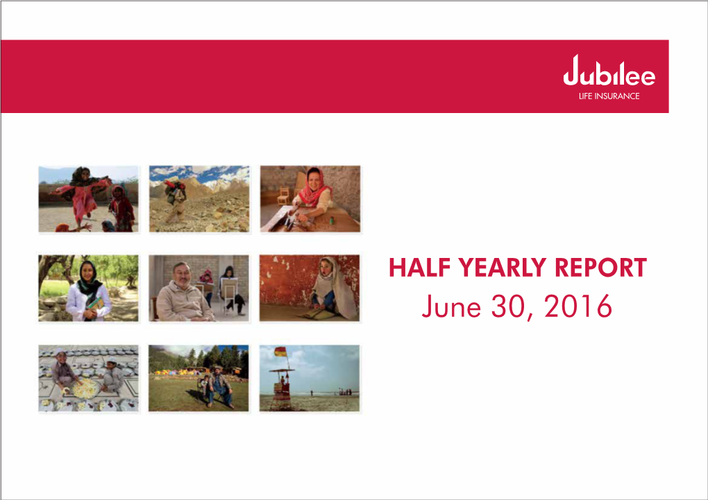 HALF YEARLY REPORT June 30, 2016 Opy