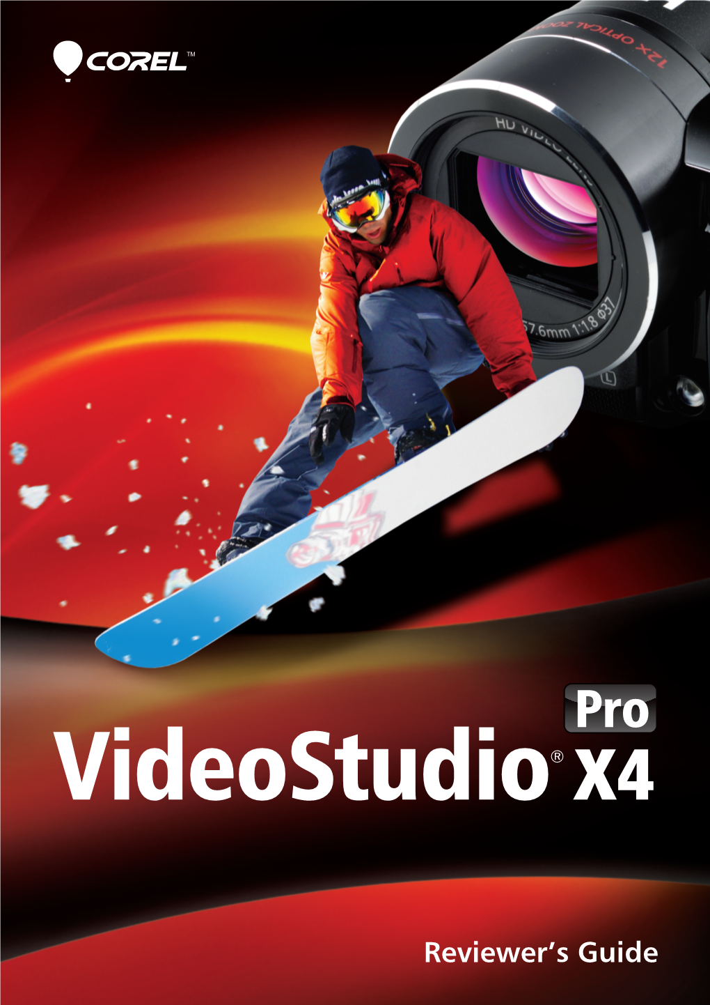 Corel Videostudio Pro X4 Reviewer's Guide (A4)