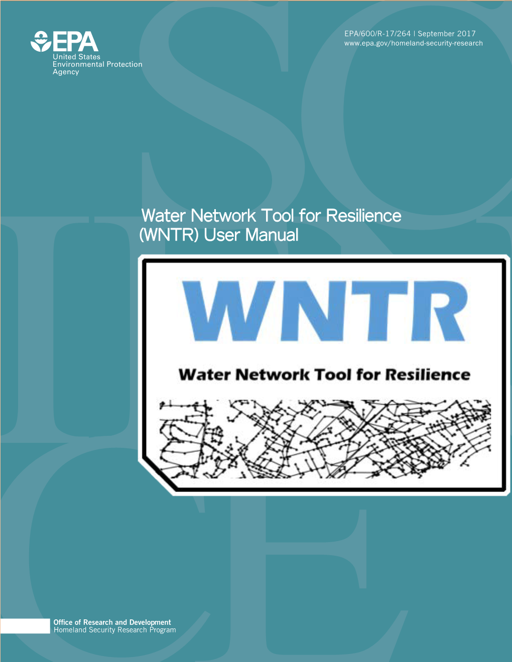 Water Network Tool for Resilience (WNTR) User Manual