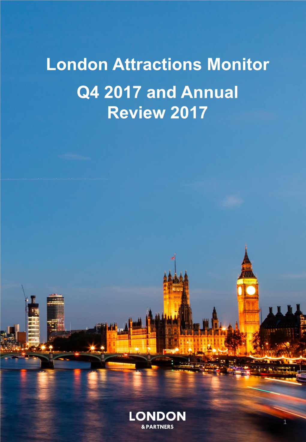 London Attractions Monitor 2017