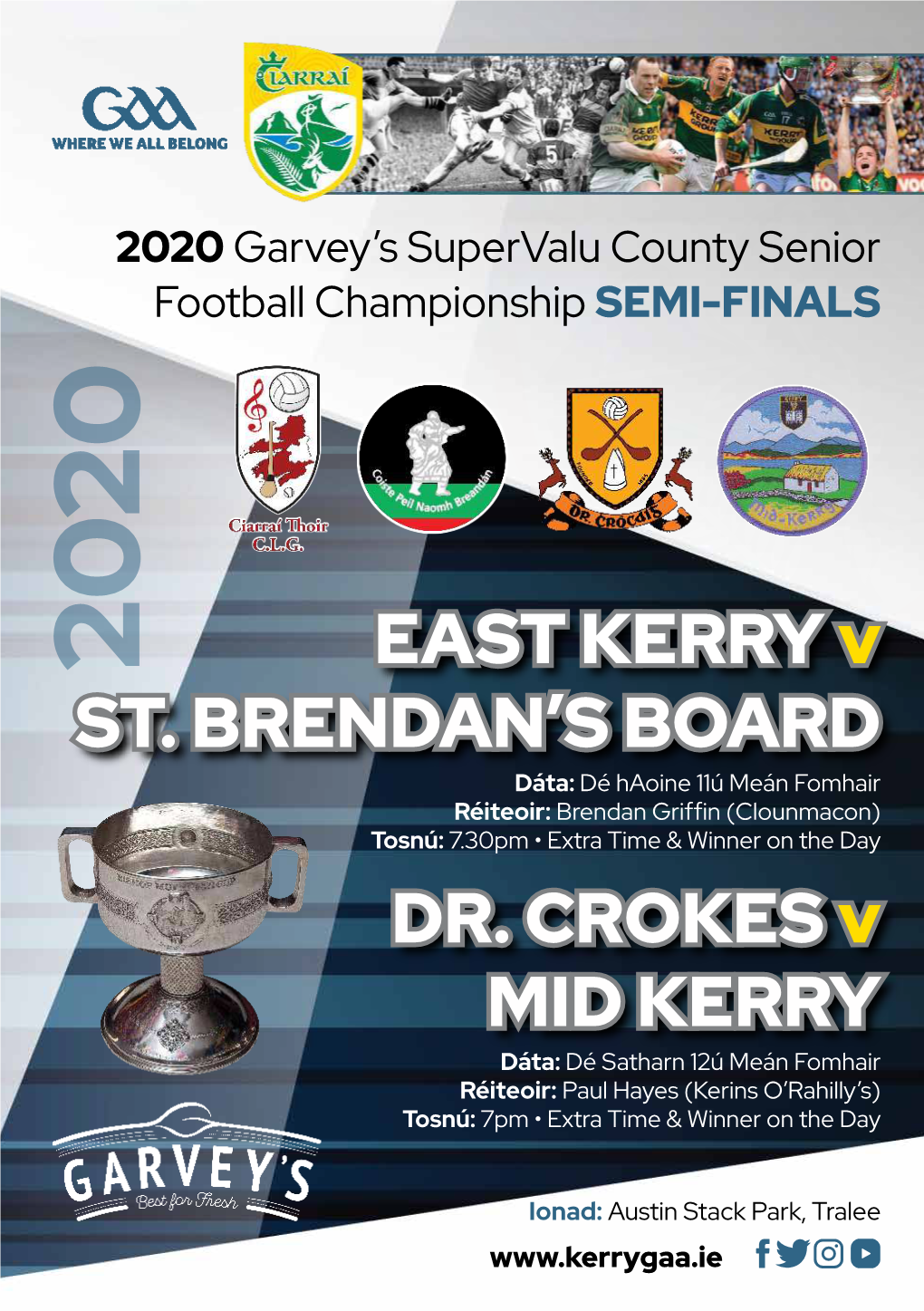 EAST KERRY V ST. BRENDAN's BOARD DR. CROKES V MID KERRY