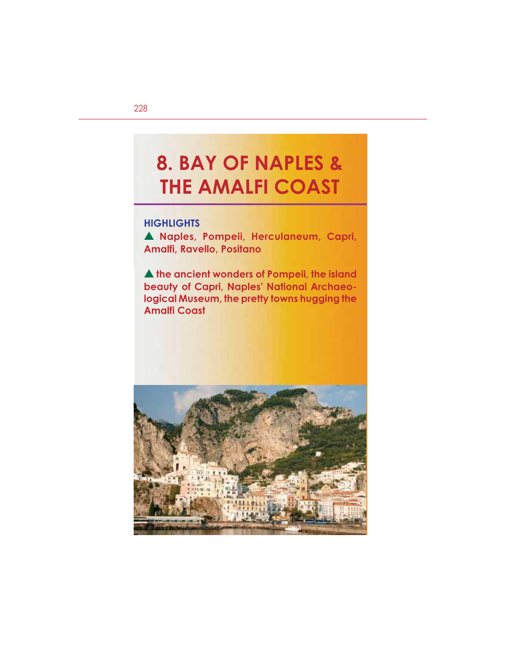 8. Bay of Naples & the Amalfi Coast