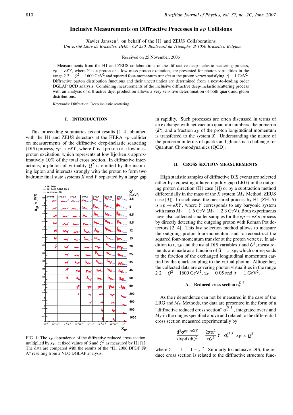 Inclusive Measurements on Diffractive Processes in Ep Collisions