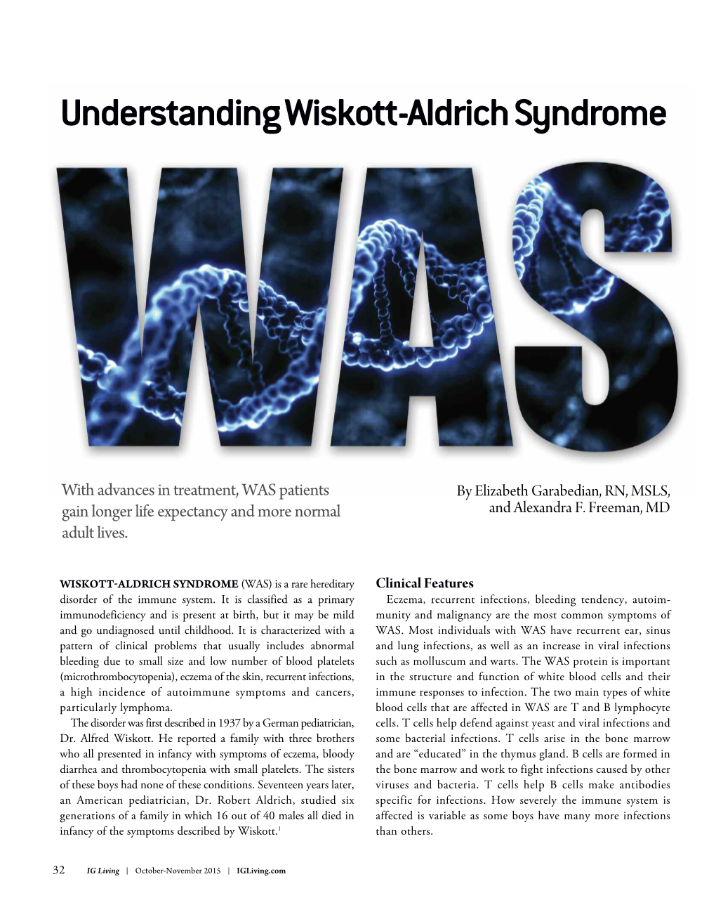 Understanding Wiskott-Aldrich Syndrome